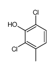 2,6-二氯-3-甲基苯酚结构式