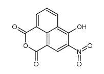4-hydroxyl-3-nitro-1,8-naphthalic anhydride结构式