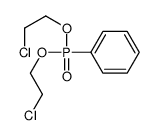 bis(2-chloroethoxy)phosphorylbenzene Structure