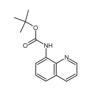 8-(N-Boc)-aminoquinoline结构式