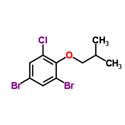 2,4-Dibromo-6-chloro-1-isobutoxybenzene structure