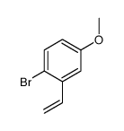 1-Bromo-4-methoxy-2-vinylbenzene Structure