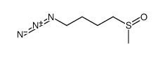 (R)-1-Azido-4-(methylsulfinyl)-butane Structure