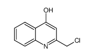 2-(chloromethyl)quinolin-4-ol Structure