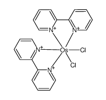 [Os(2,2'-bipyridine)2]Cl2 Structure