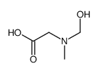 N-(hydroxymethyl)sarcosine结构式