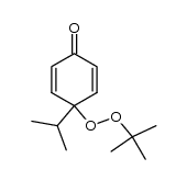 4-(tert-butylperoxy)-4-isopropyl-2,5-cyclohexadien-1-one结构式