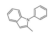 2-甲基-1-苯基-1H-吲哚结构式