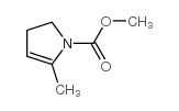 2,3-二氢-5-甲基-1H-吡咯-1-羧酸甲酯结构式