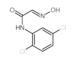 N-(2,5-二氯苯基)-2-(羟基亚氨基)乙酰胺结构式