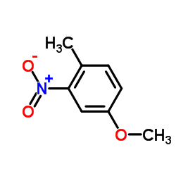 4-甲基-3-硝基苯甲醚结构式