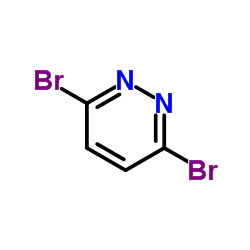 3,6-Dibromopyridazine Structure
