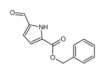 5-甲酰基-1H-吡咯-2-羧酸苄酯结构式