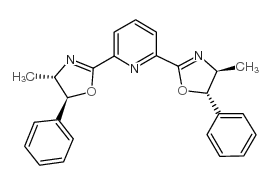 2,6-双[(4S,5S)-4-甲基-5-苯基-2-噁唑啉基]吡啶图片