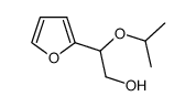2-(furan-2-yl)-2-isopropoxyethanol Structure