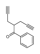 1-phenyl-2-prop-2-ynylpent-4-yn-1-one结构式