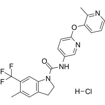 SB 243213 hydrochloride结构式