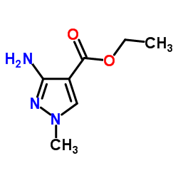 ETHYL3-AMINO-1-METHYL-1H-PYRAZOLE-4-CARBOXYLATE Structure