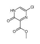 2-羟基-3-羧酸甲酯-5-氯吡嗪结构式
