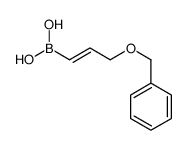 (E)-(3-(苄氧基)丙-1-烯-1-基)硼酸结构式