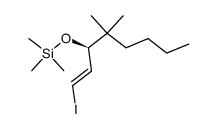 (R,E)-((1-iodo-4,4-dimethyloct-1-en-3-yl)oxy)trimethylsilane结构式