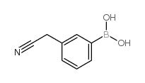 3-氰基甲基苯基硼酸结构式