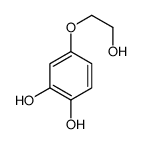 4-(2-hydroxyethoxy)benzene-1,2-diol Structure