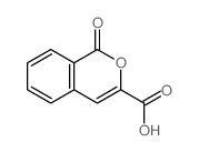 1-oxoisochromene-3-carboxylic acid结构式