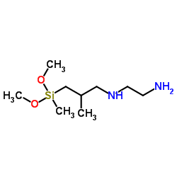 氨基乙基氨基异丁基甲基二甲氧基硅烷结构式