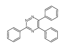 3,5,6-Triphenyl-1,2,4-triazine Structure