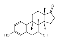 7-hydroxyestrone结构式
