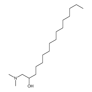 1-(dimethylamino)hexadecan-2-ol结构式