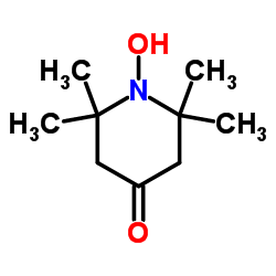 4-Oxo-2,2,6,6-tetramethylpiperidinooxy Structure