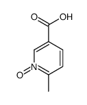 5-CARBOXY-2-METHYLPYRIDINE 1-OXIDE Structure