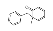 6-benzyl-6-methylcyclohexa-2,4-dien-1-one Structure