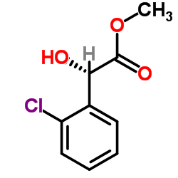 2-氯-L-扁桃酸甲酯结构式