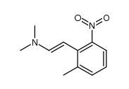 trans-6-methyl-β-dimethylamino-2-nitrostyrene结构式