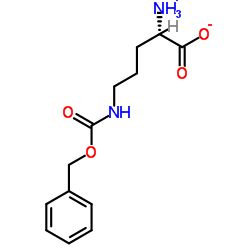 N'-Cbz-L-鸟氨酸结构式