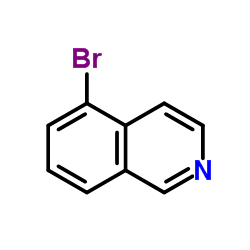 5-溴异喹啉结构式