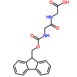 N-Fmoc-甘氨酰甘氨酸结构式