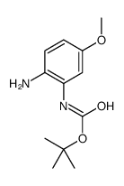 N1-BOC-5-甲氧基-1,2-苯二胺结构式