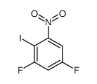 1,5-Difluoro-2-iodo-3-nitrobenzene Structure