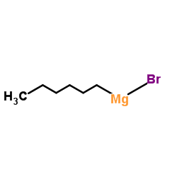 Bromo(hexyl)magnesium Structure
