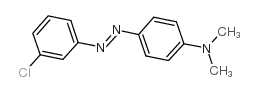 Benzenamine,4-[2-(3-chlorophenyl)diazenyl]-N,N-dimethyl- Structure