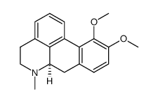 (6aR)-10,11-Dimethoxy-4,5,6a,7-tetrahydro-6-methyl-6H-dibenzo[de,g]quinoline Structure