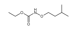 isopentyloxy-carbamic acid ethyl ester结构式