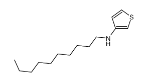 N-decylthiophen-3-amine Structure