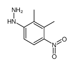 (2,3-Dimethyl-4-nitrophenyl)hydrazine Structure