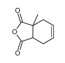 3a-甲基-3a,4,7,7a-四氢异苯并呋喃-1,3-二酮结构式