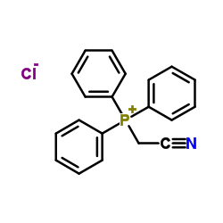 (Cyanomethyl)(triphenyl)phosphonium chloride Structure